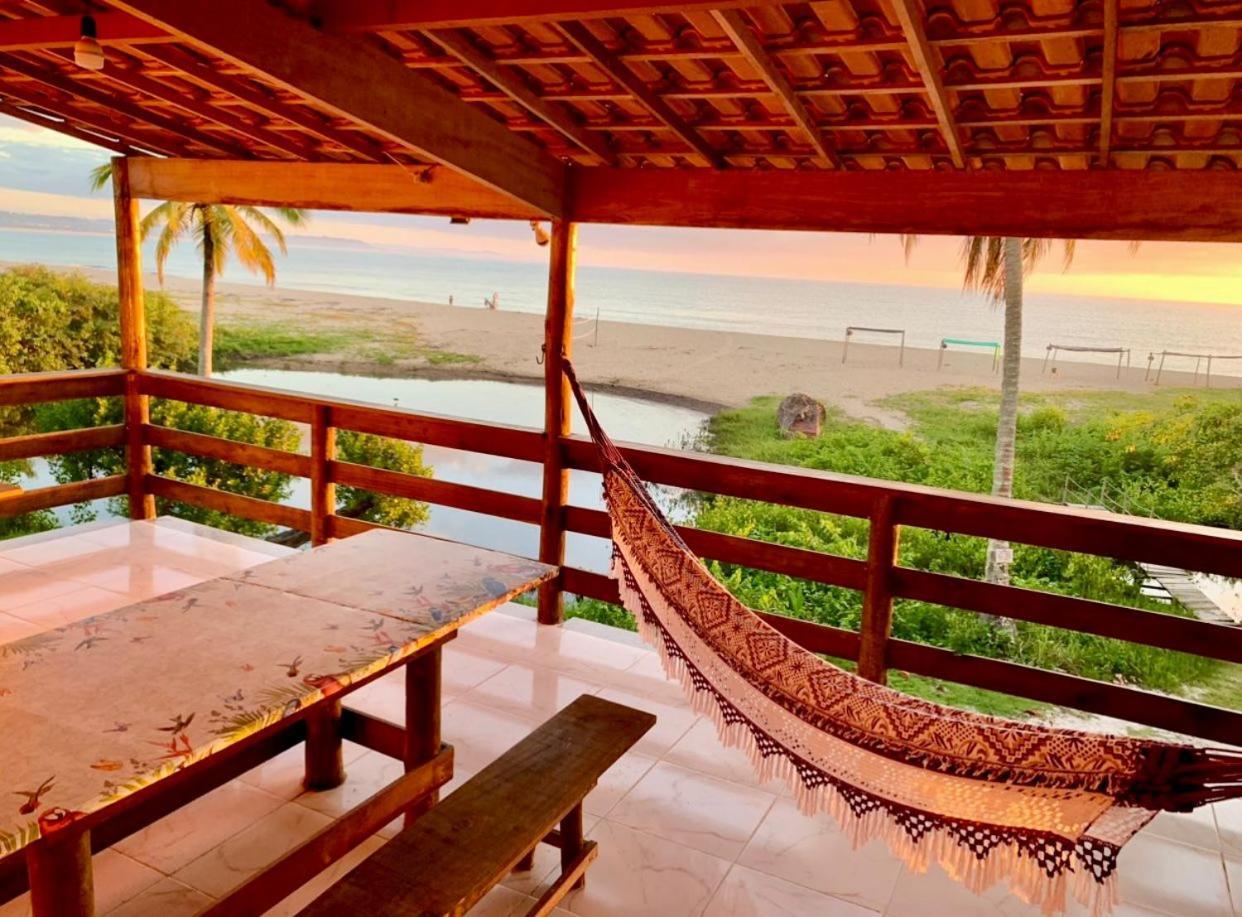 Paraiso Beach Hostel E Pousada 桑塔克鲁茨卡巴利亚 外观 照片