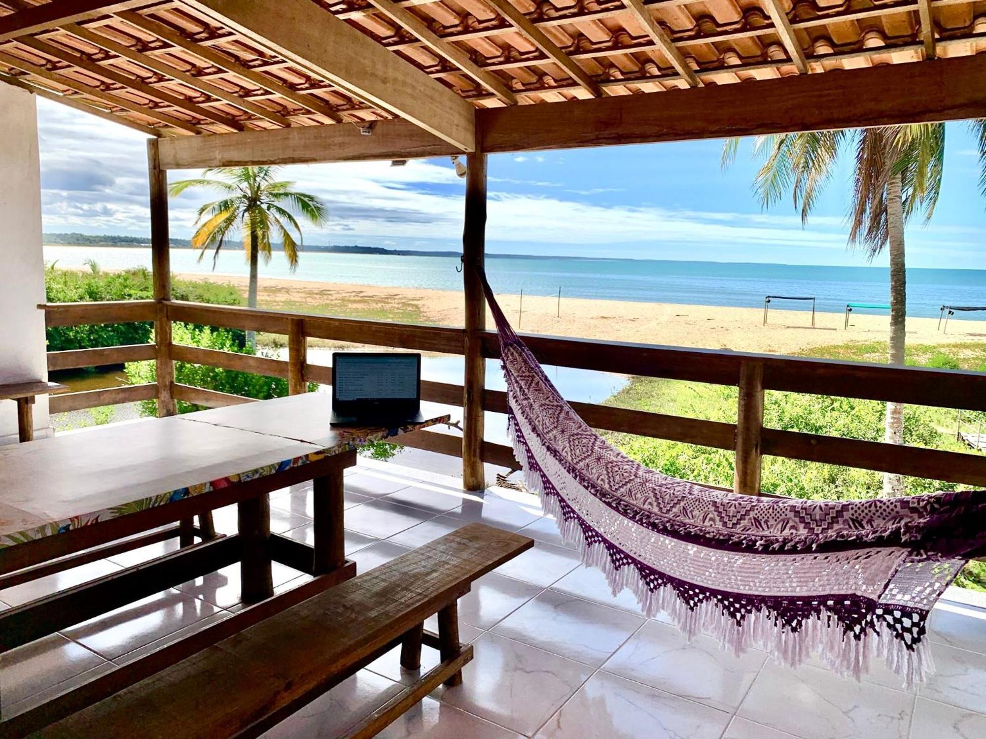 Paraiso Beach Hostel E Pousada 桑塔克鲁茨卡巴利亚 外观 照片
