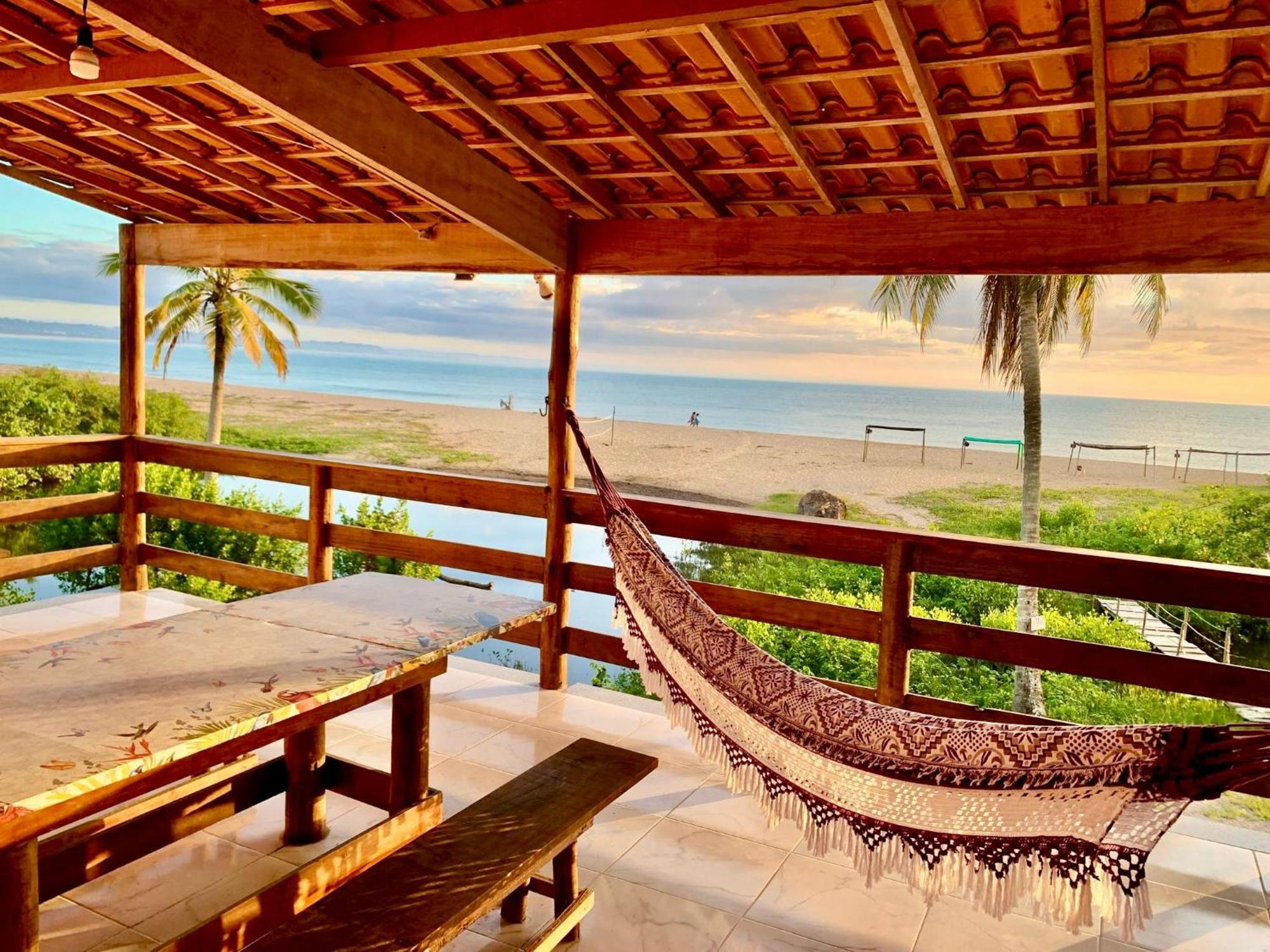 Paraiso Beach Hostel E Pousada 桑塔克鲁茨卡巴利亚 外观 照片