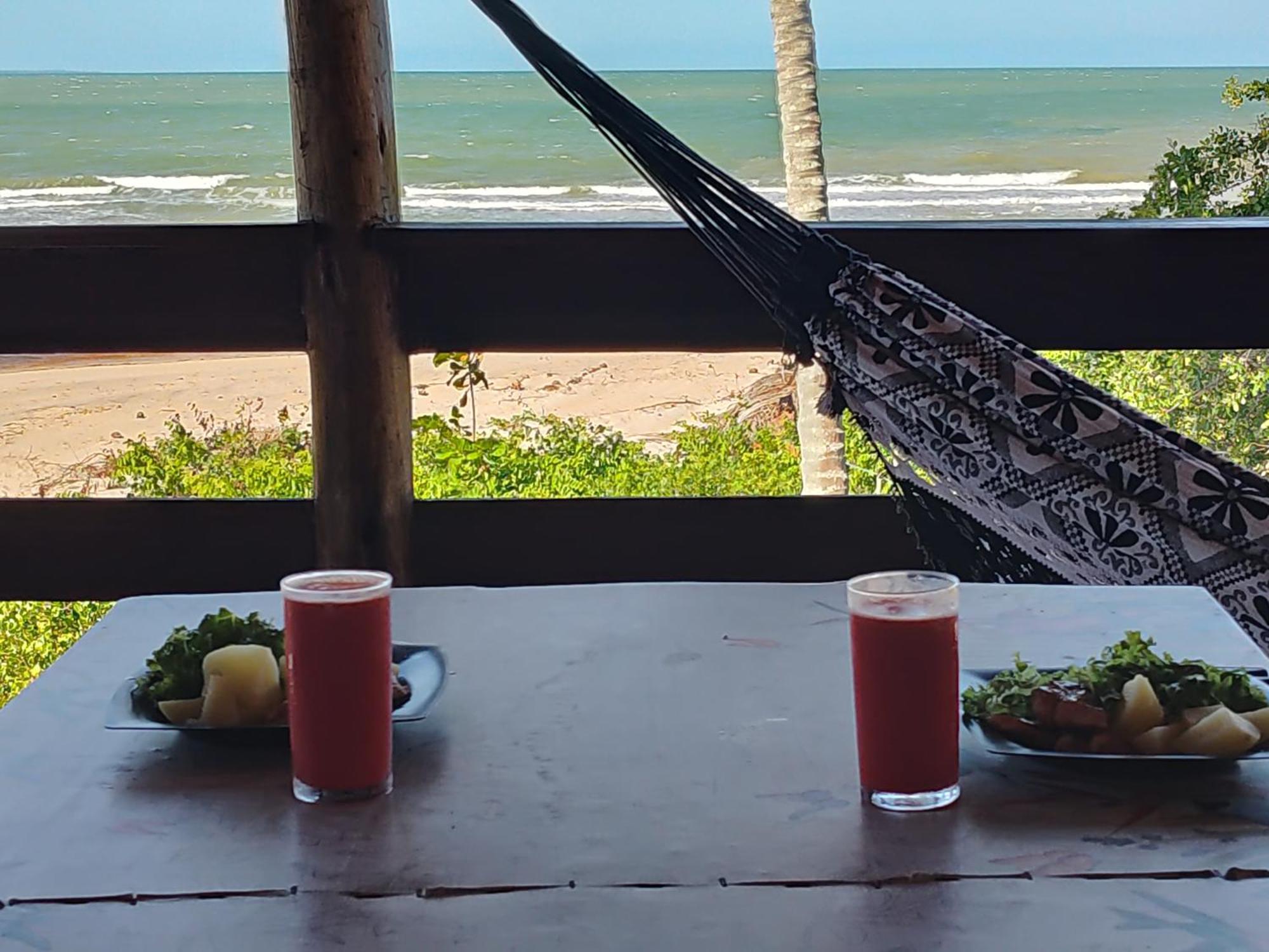 Paraiso Beach Hostel E Pousada 桑塔克鲁茨卡巴利亚 外观 照片
