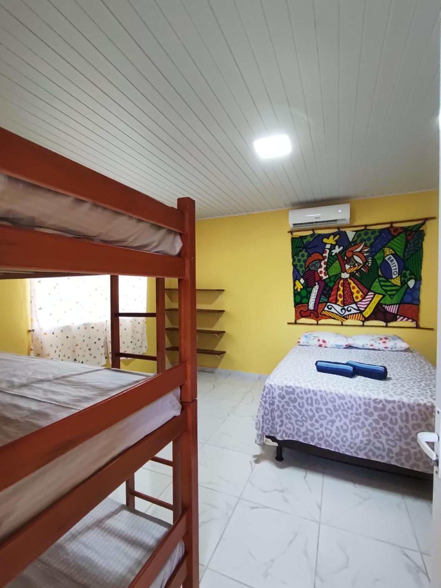 Paraiso Beach Hostel E Pousada 桑塔克鲁茨卡巴利亚 外观 照片
