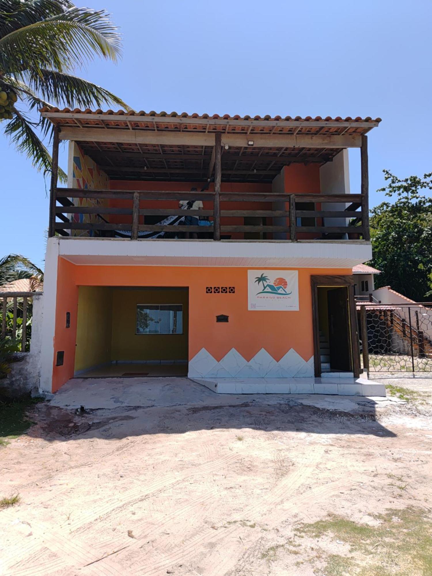 Paraiso Beach Hostel E Pousada 桑塔克鲁茨卡巴利亚 外观 照片